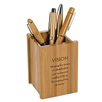 Bamboo Pen Cup